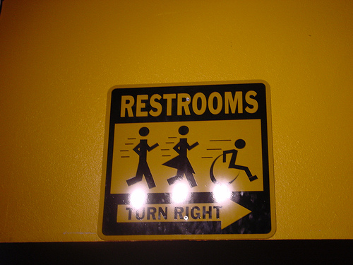 funny bathroom signs. Funny Restroom Sign